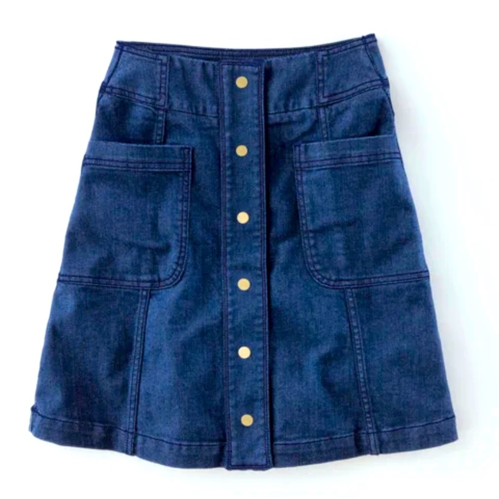Boden Isabelle Denim Skirt Size 12
